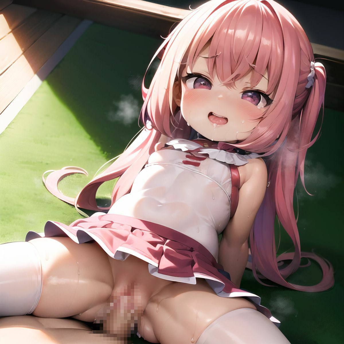 ○さい女の子たちとセックスし放題 ボテ腹になっても中出ししていいよ♪2