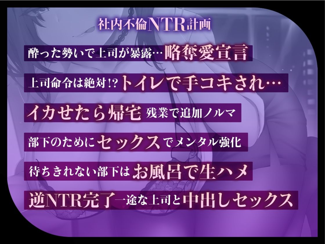 一途な女上司の不倫教育 〜新婚生活者を逆NTR【KU100】