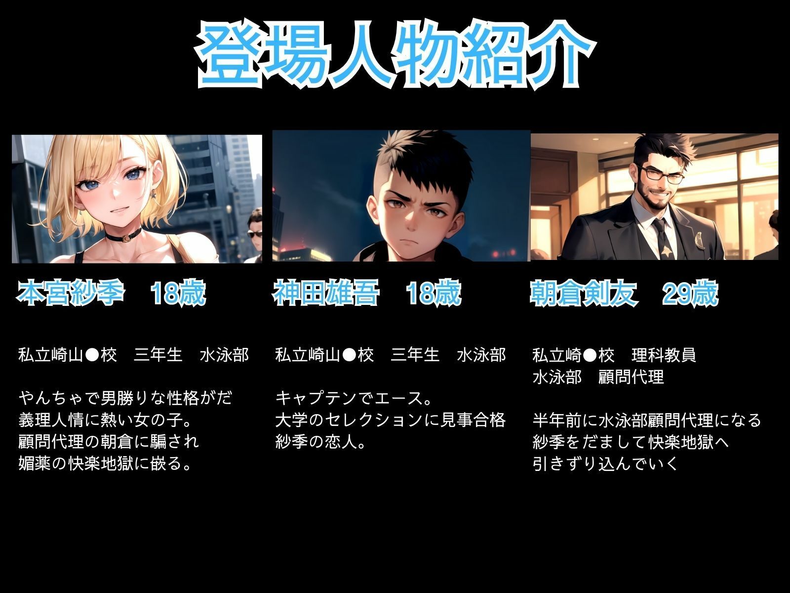 媚薬の海に溺れた水泳部(人魚)中編