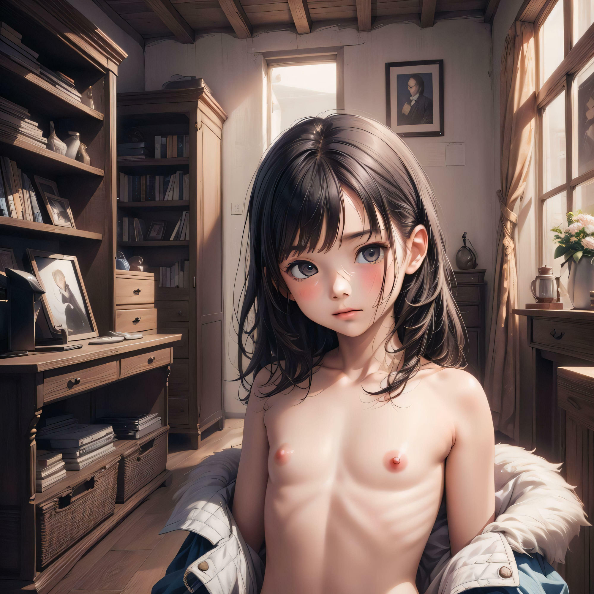 ちっぱい童顔激やば露出