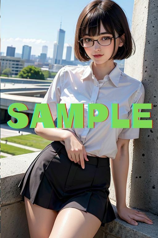眼鏡×爆乳の彼女に激しくギャップ萌え