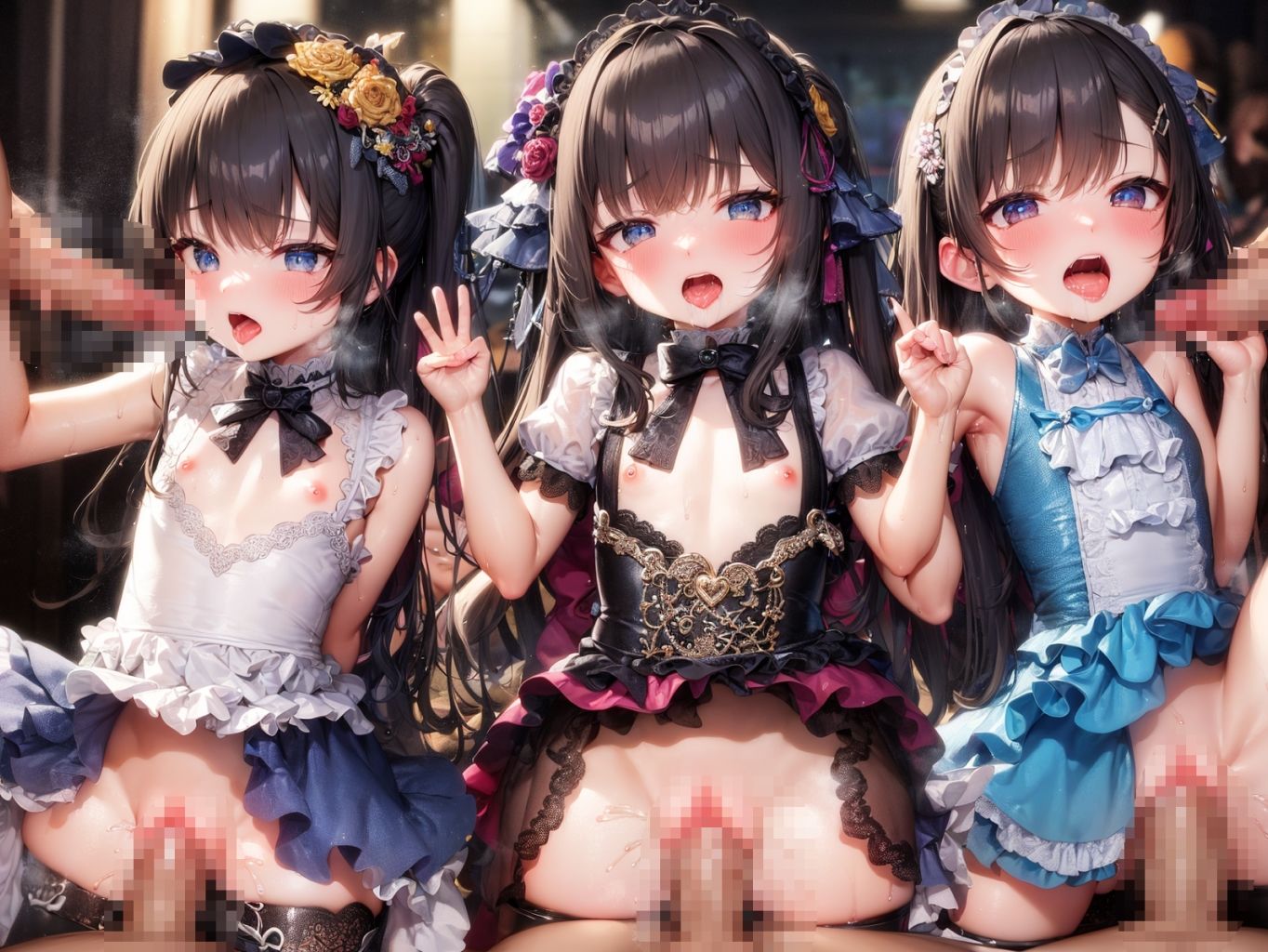 J〇アイドルのファン感謝祭4 Let’s 乱交パーティ！！！