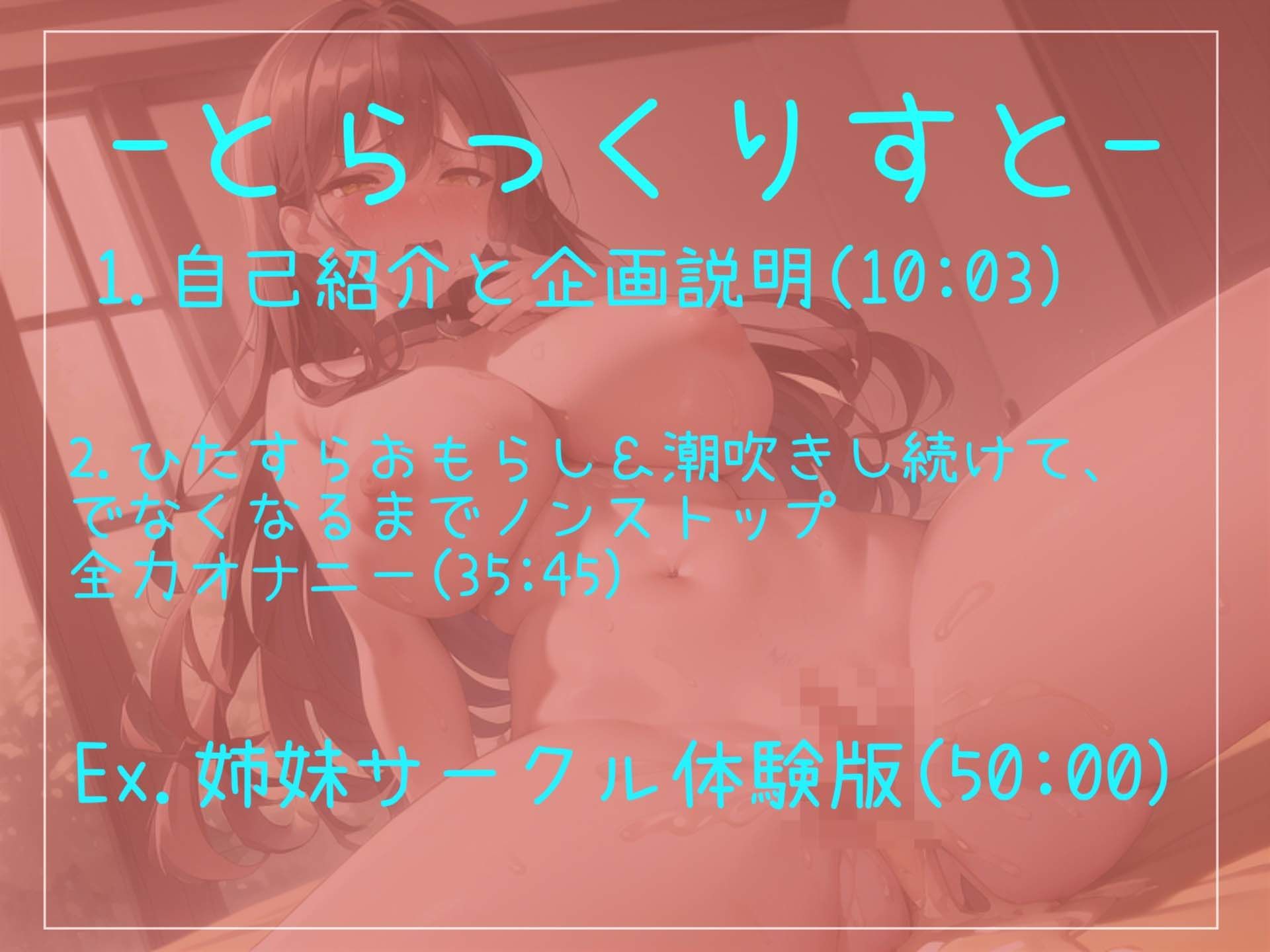 【新作価格】ア’ア’ア’ア..なんかでちゃうぅぅ... 1日に何回も潮吹きおもらしでびちゃびちゃにしてしまうロリ声淫乱ビッチの出なくなるまでノンストップ全力オナニー