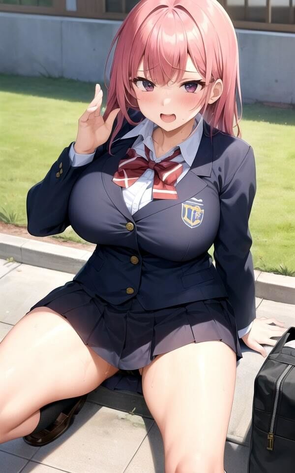 股間が濡れ濡れエッチな女子校生激写記録
