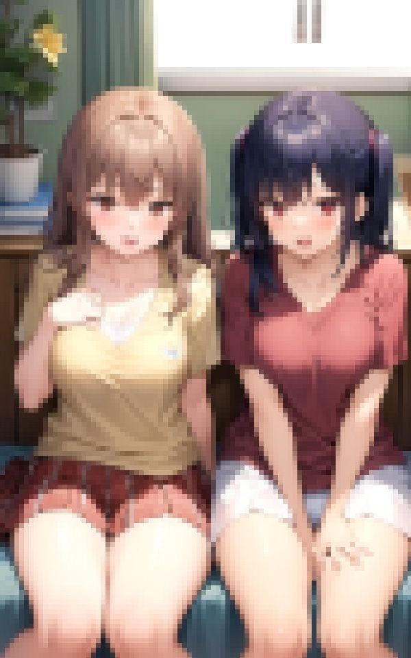 幼馴染と隠れエッチ