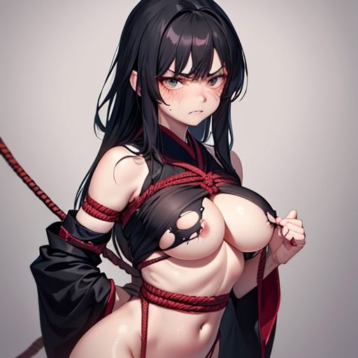 泣き虫くノ一縛り