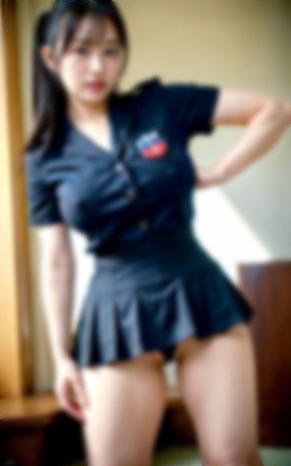 人目も気にせずに...そこら中で脱ぎ始める...雑魚まん○