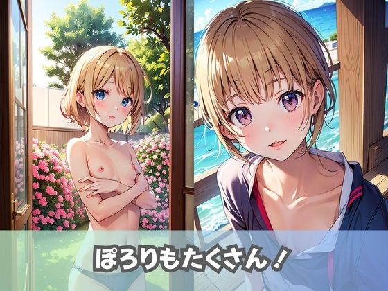【つるぺた女子校生】美少女JKが水着を来たら貧乳になってしまい、乳首ぽっち続出！