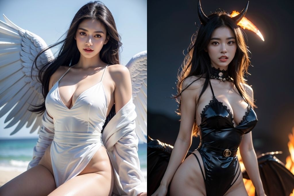 巨乳天使と巨乳悪魔vol2