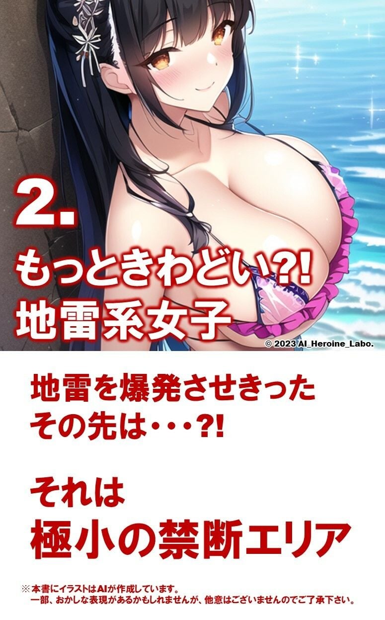 1つの呪文で生み出された100人のAI妄想美少女-5【キケンでも触れ？脱いだらスゴい地雷系女子編】