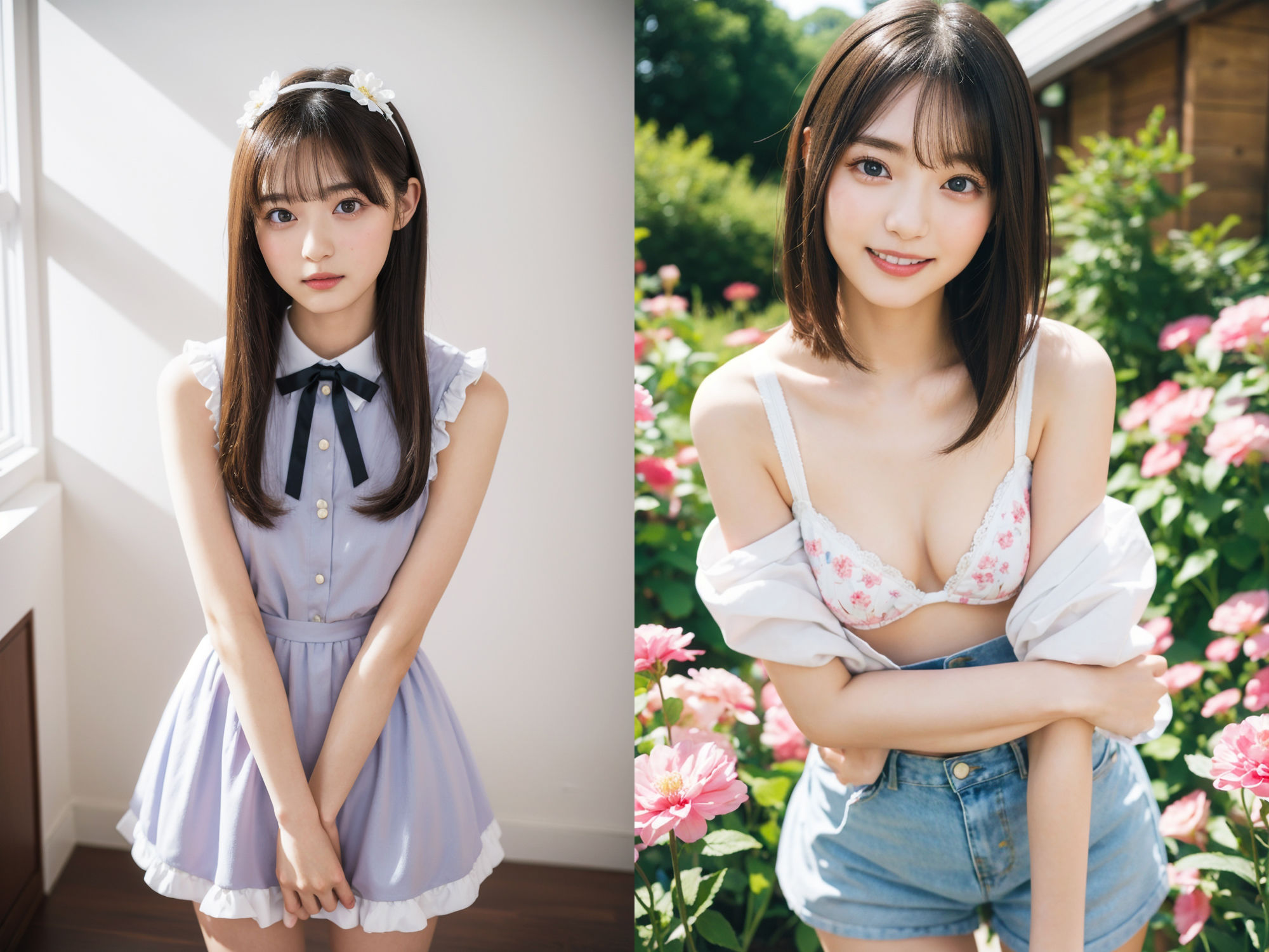 兄嫁の妹と二人で撮影会遊び