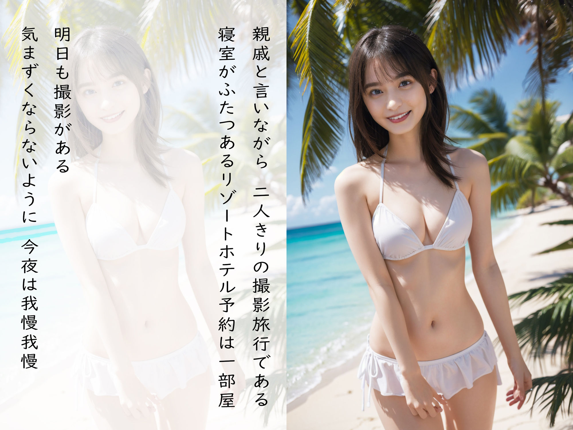 兄嫁の妹と二人で撮影会遊び