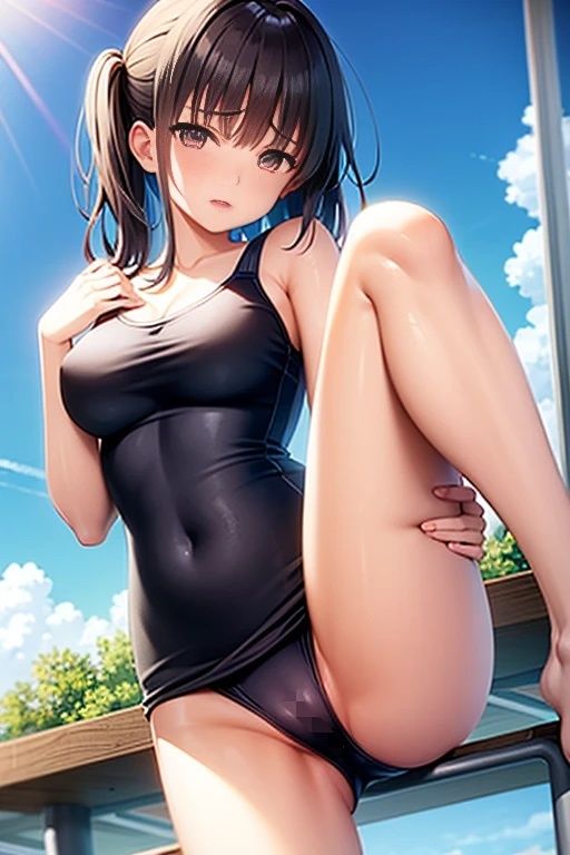 中出しダン！スク水編