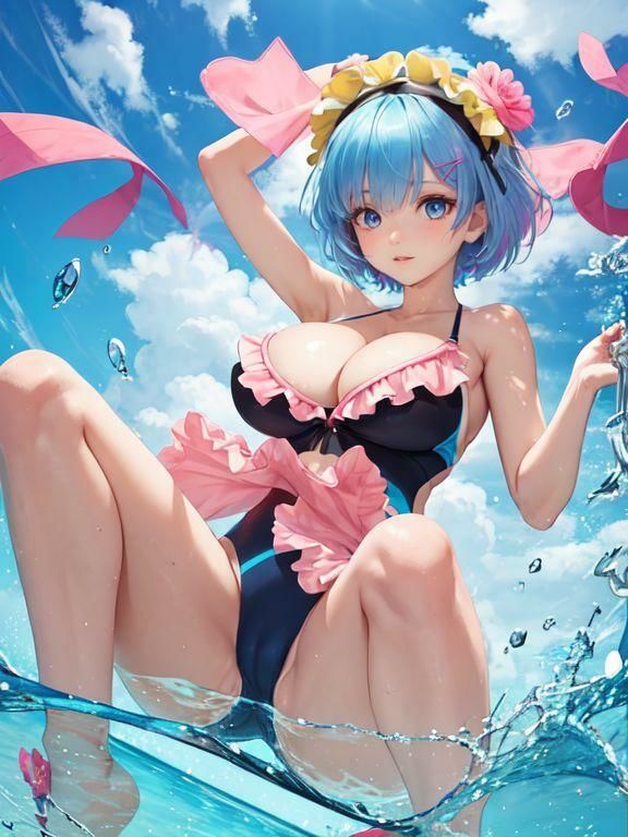 Re,ゼロ レ〇風 コスプレエロ画像集