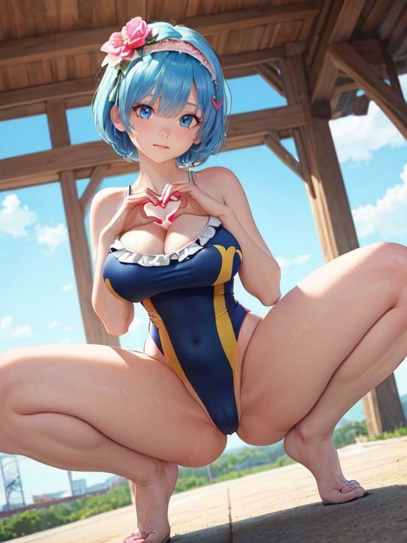 Re,ゼロ レ〇風 コスプレエロ画像集