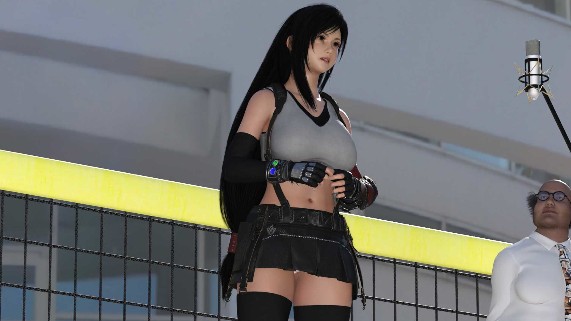 【△100】盗撮実現党の党員として公認を受けた女性候補『本藤まな』選挙カーに乗って街頭演説に臨む。「テーマ:ゲームのコスプレについて」:PV09(サイゴナファンタジアのヒロインコスプレ編)