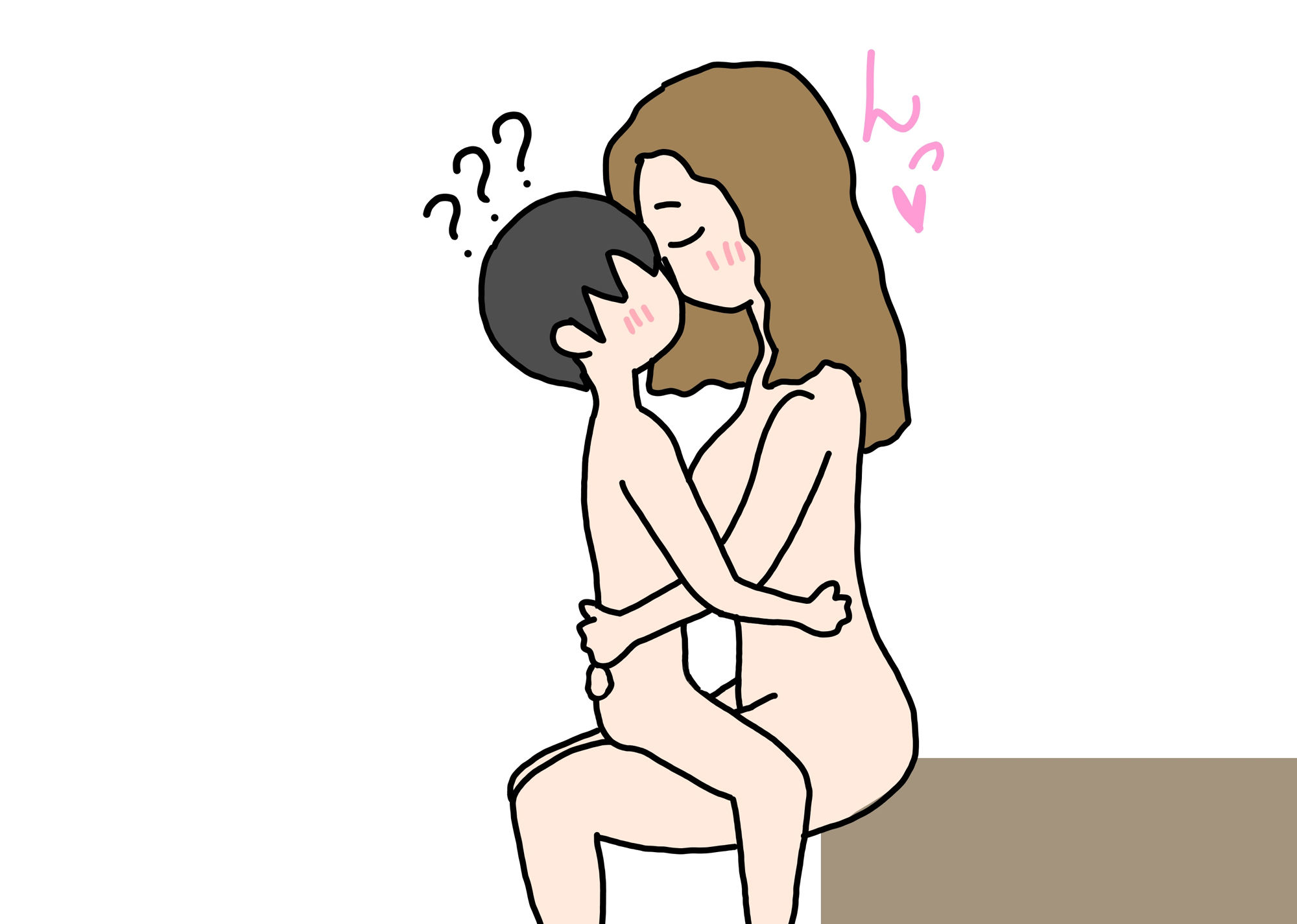 射精屋さんで精通したぼく