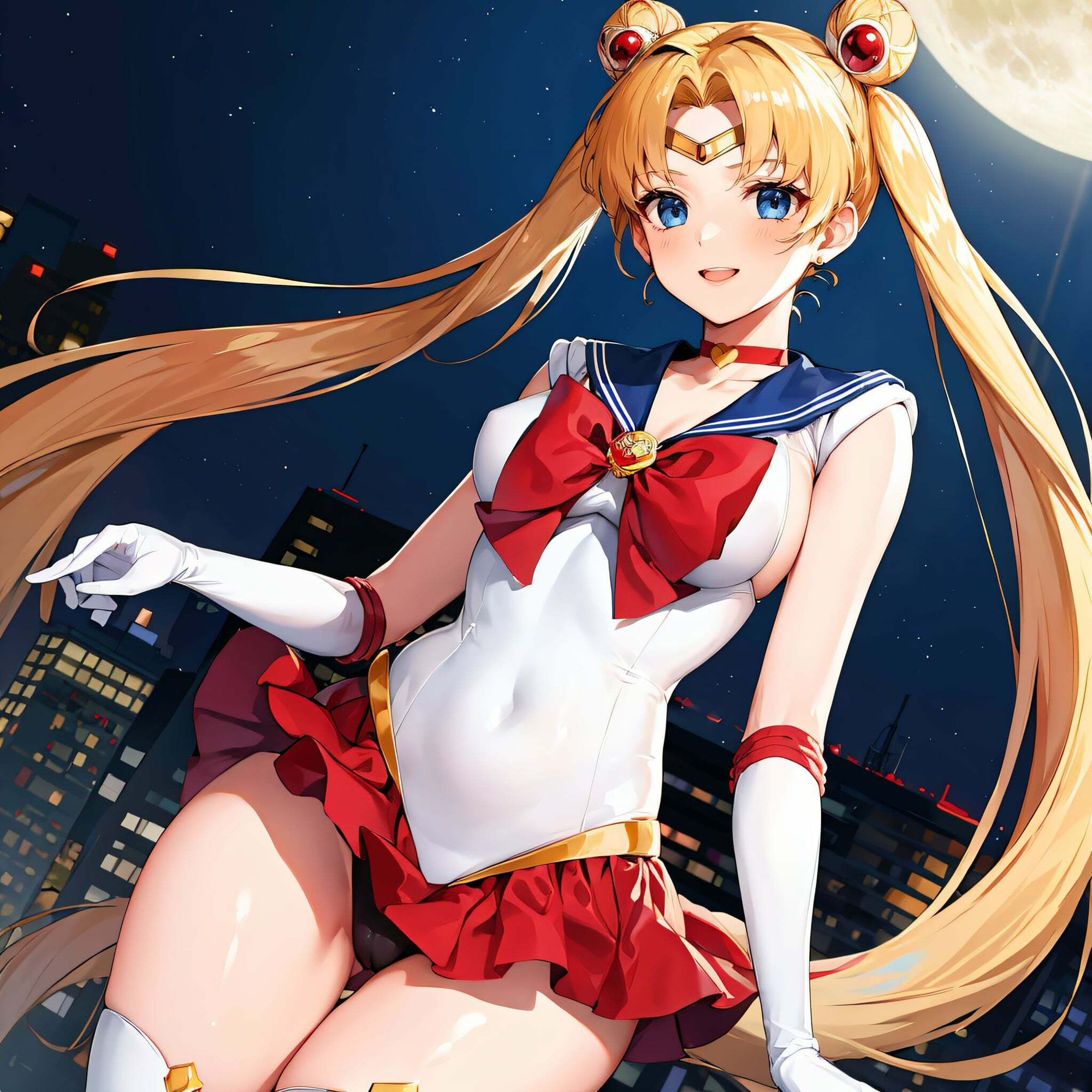 セーラー〇ーンーの 昼と夜