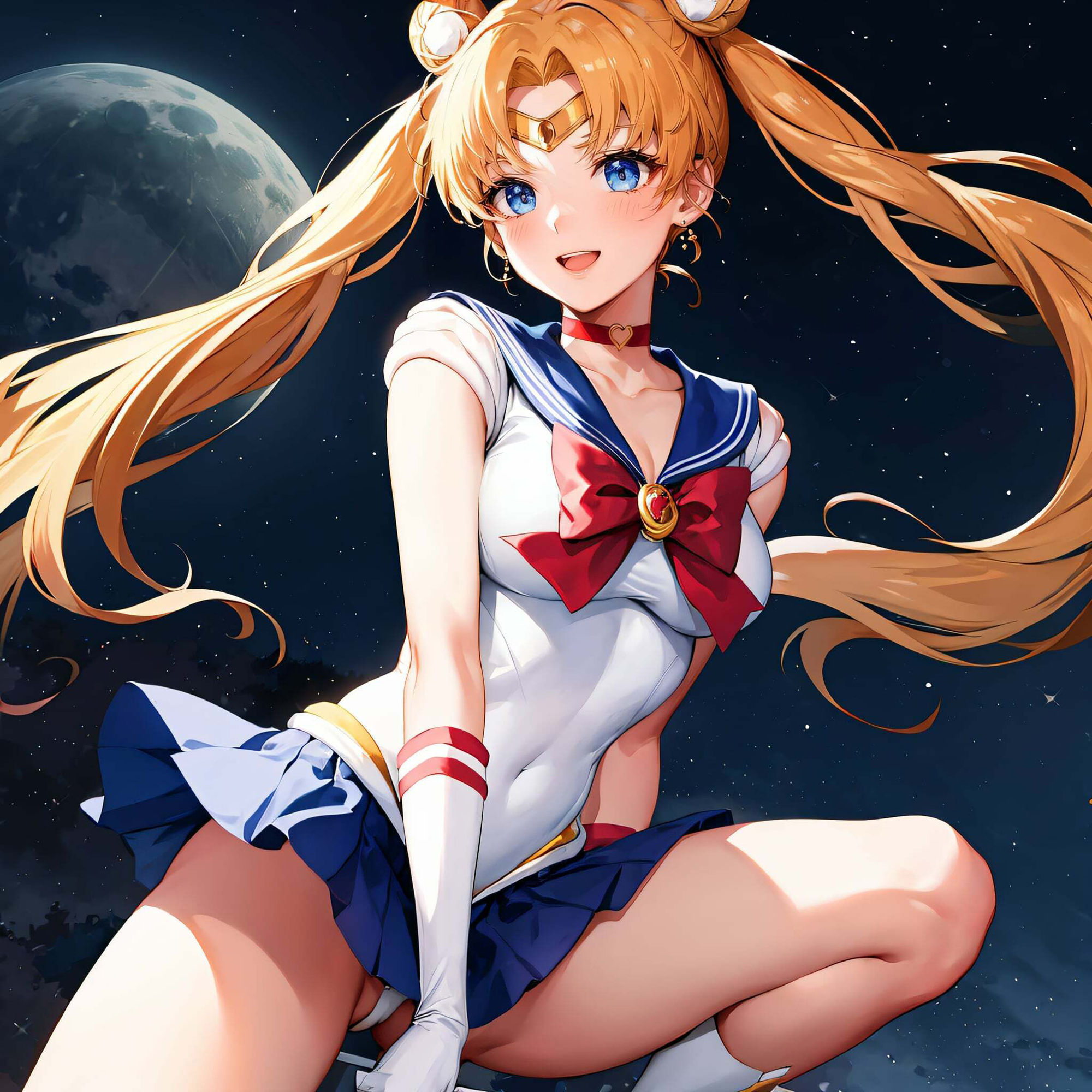 セーラー〇ーンーの 昼と夜