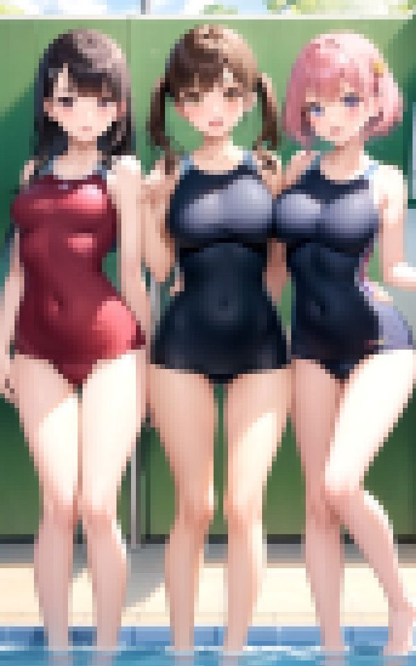 教育実習生が巨根と聞きつけ求愛ハーレム4Pを仕掛ける学園一美少女トリオ