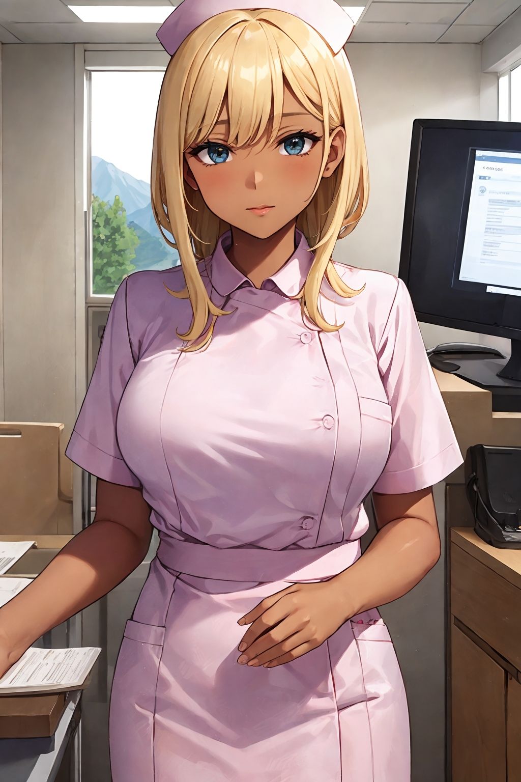 ギャルナースのエッチなバイタルチェック