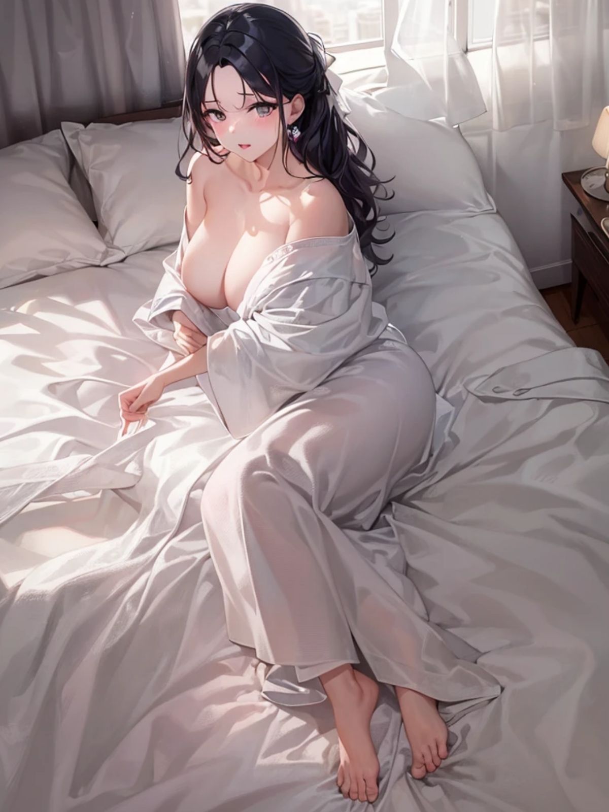 清楚巨乳妻を孕ませる性活の記録【画像集】