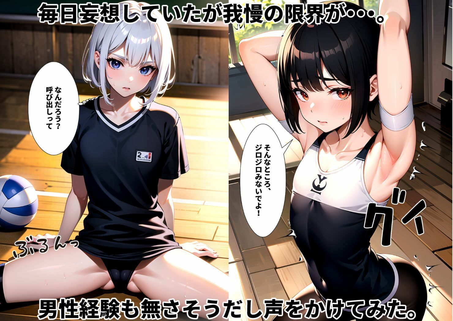 スタイル抜群な女子校生にぶっかけてみた反応！