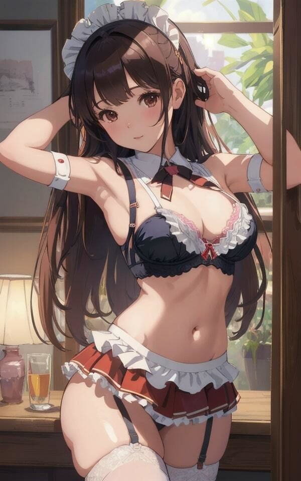 コスプレメイド 下着×美女 妄想お手伝いします 43人収録