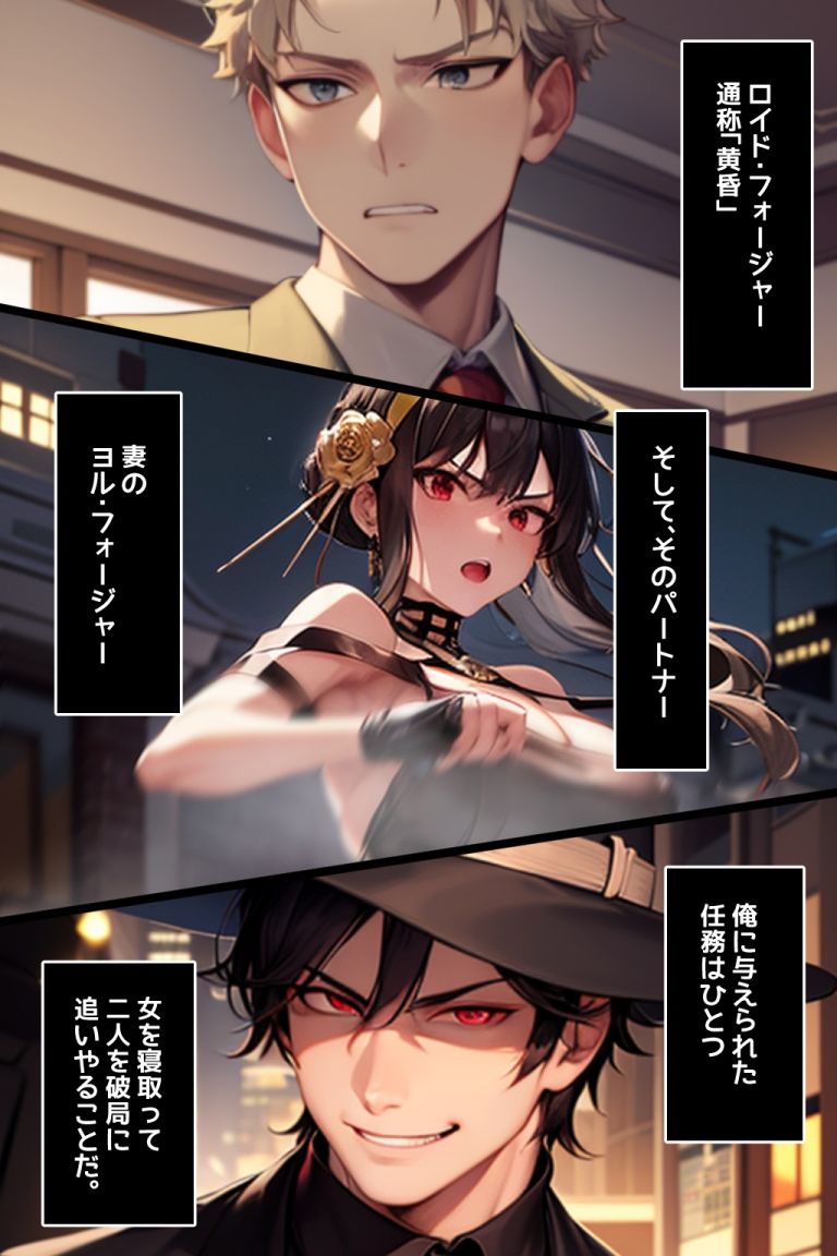 スパイ夫婦サイミン支配 フォージャー夫婦・敗北の末路