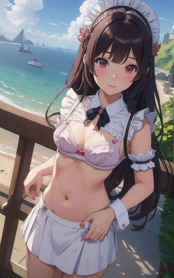 清楚メイド 下着で誘惑 あなただけに尽くします 45人収録