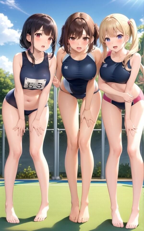 えちえち学園にエッチなカメラマンが潜入！プールの授業でJKを大胆撮影