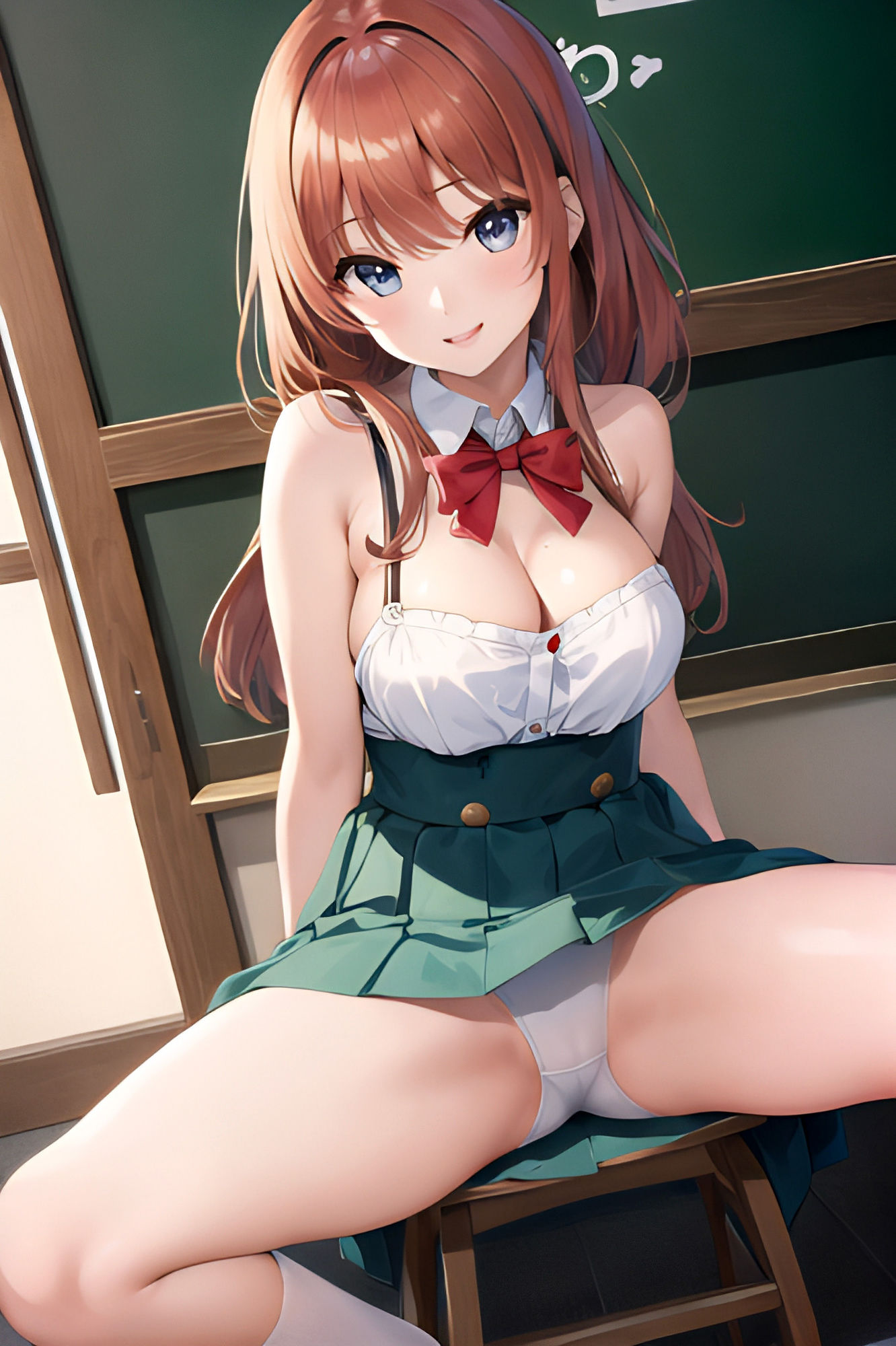 AI写真集【AIイラスト】教室の女の子たち