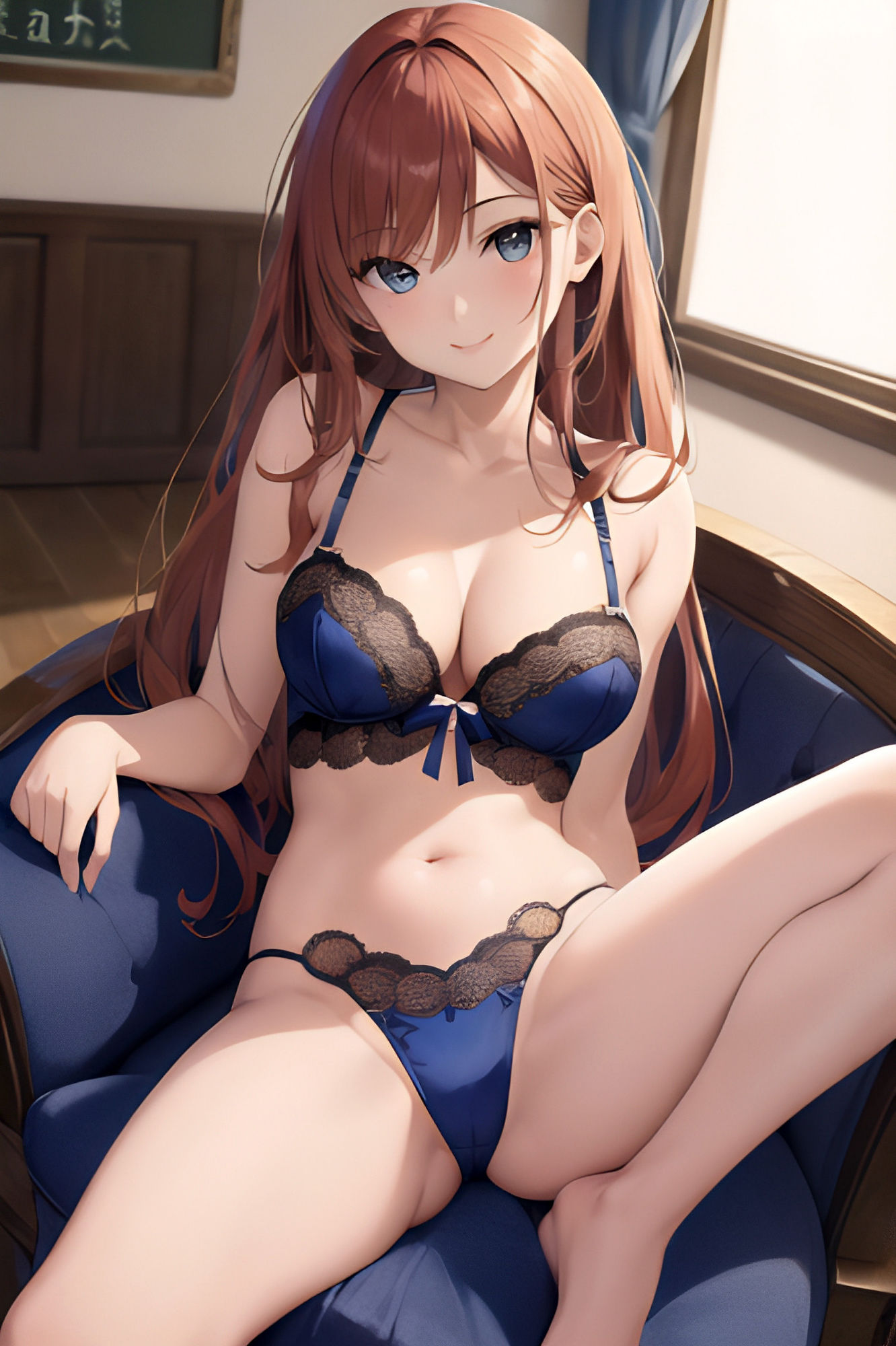 AI写真集【AIイラスト】教室の女の子たち