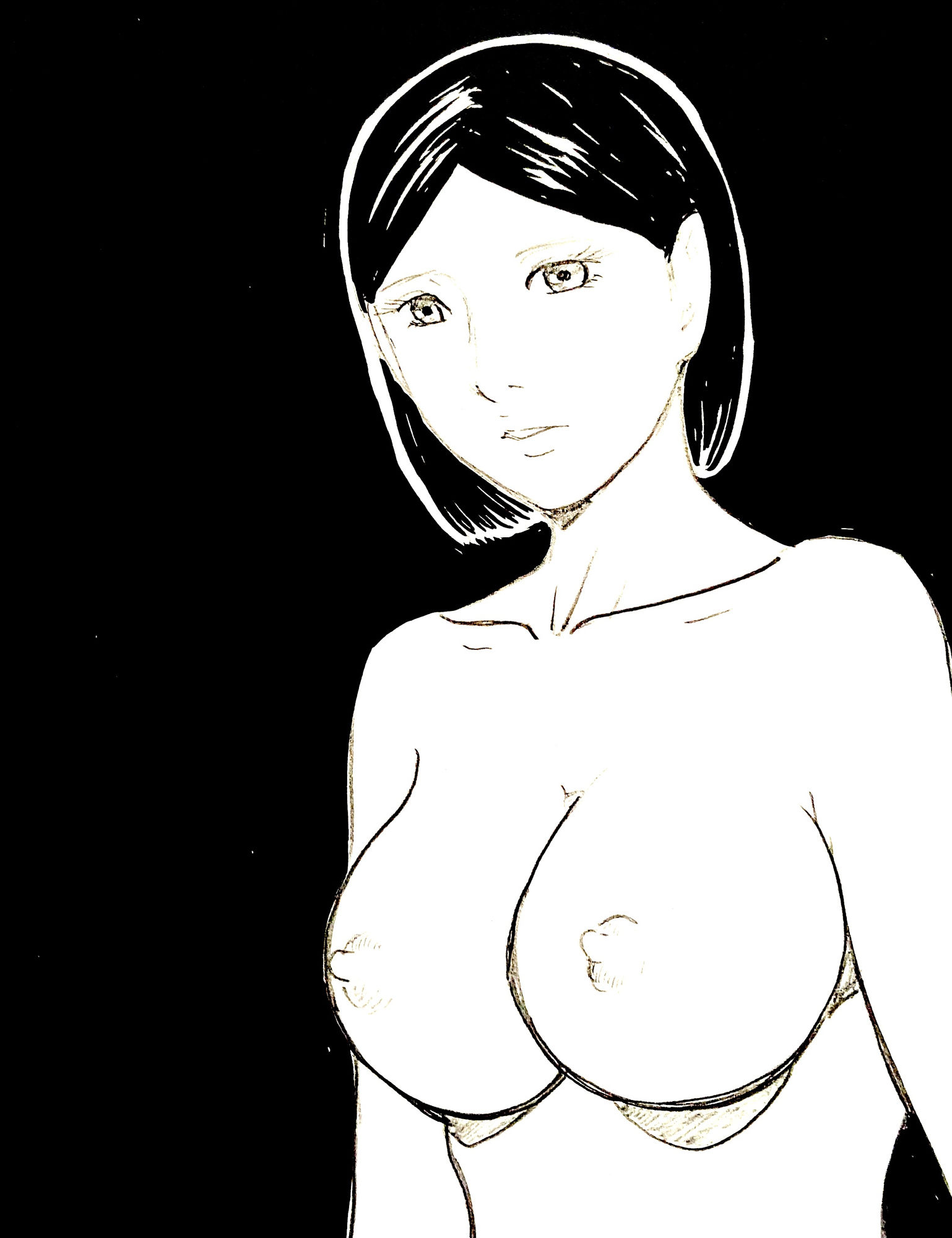 夫の上司との間に命を宿した人妻