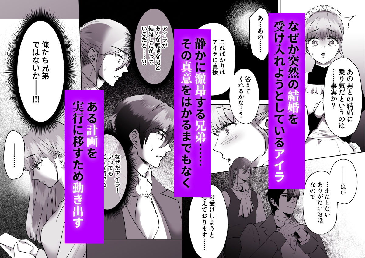 極貧メイドの私が貴族兄弟に溺愛される