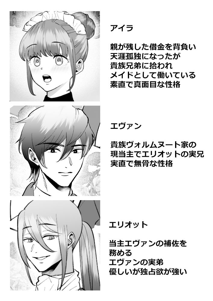 極貧メイドの私が貴族兄弟に溺愛される