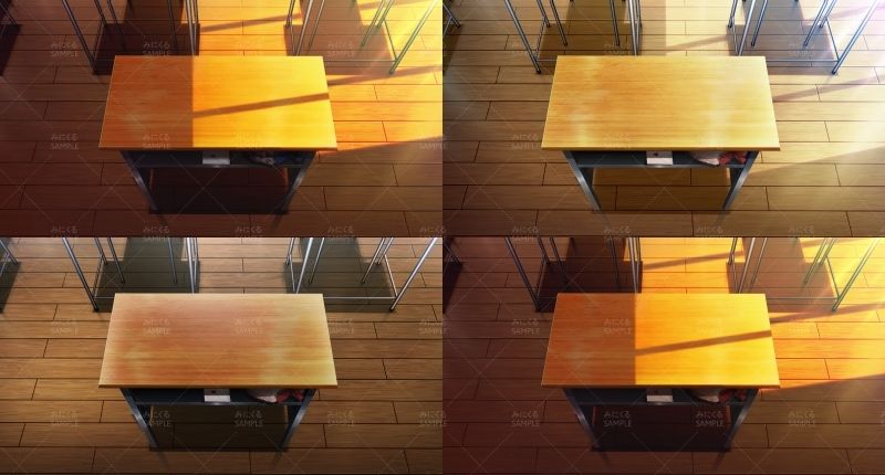 みにくる背景CG素材集『バレンタイン編』part02-学園-