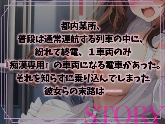 【2車両目 教育行き】急行痴●列車 陵●行き 〜白百合は儚く散る〜【OPM SHORT】