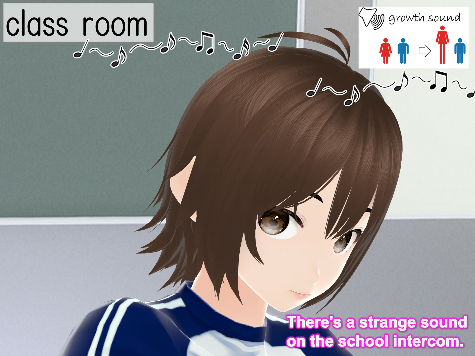 Outgrowing only girls， Overtake boys， Growth sound dumbbells Arc