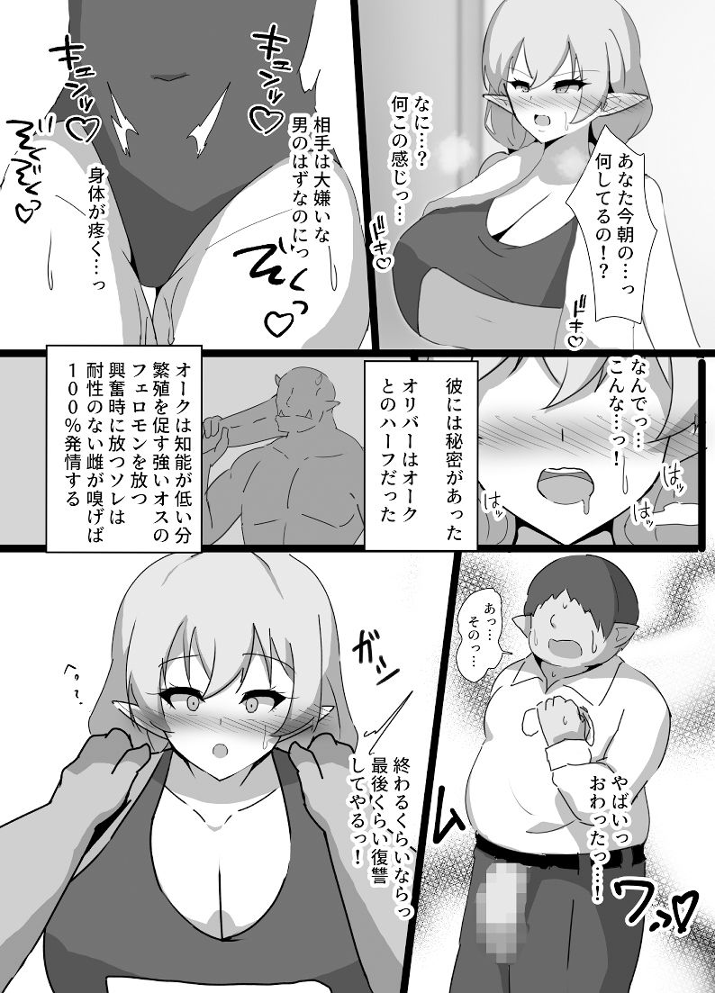 高潔エルフメス堕ち