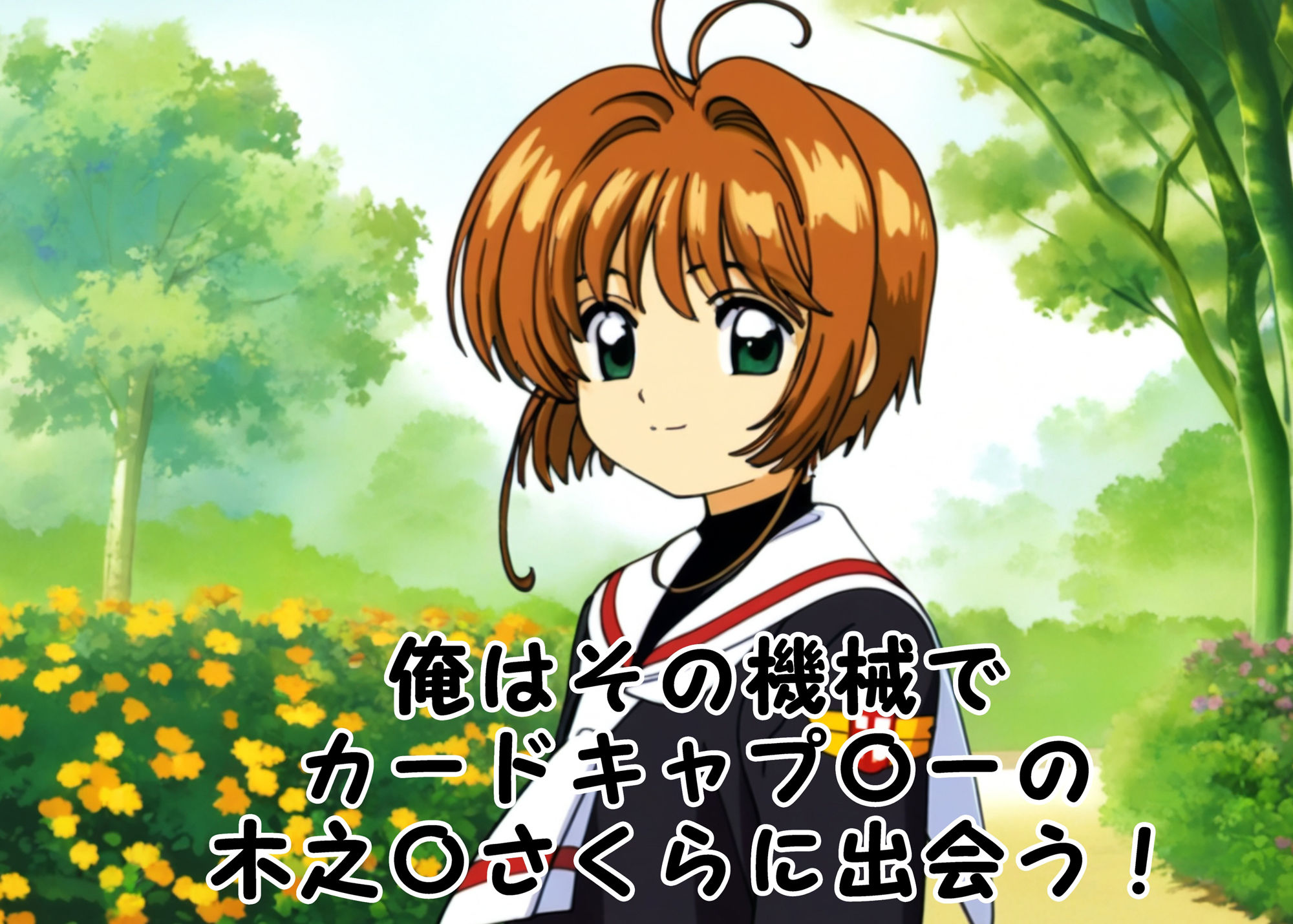 カードキャプ〇ーさくら さくらと不思議なエッチな機械