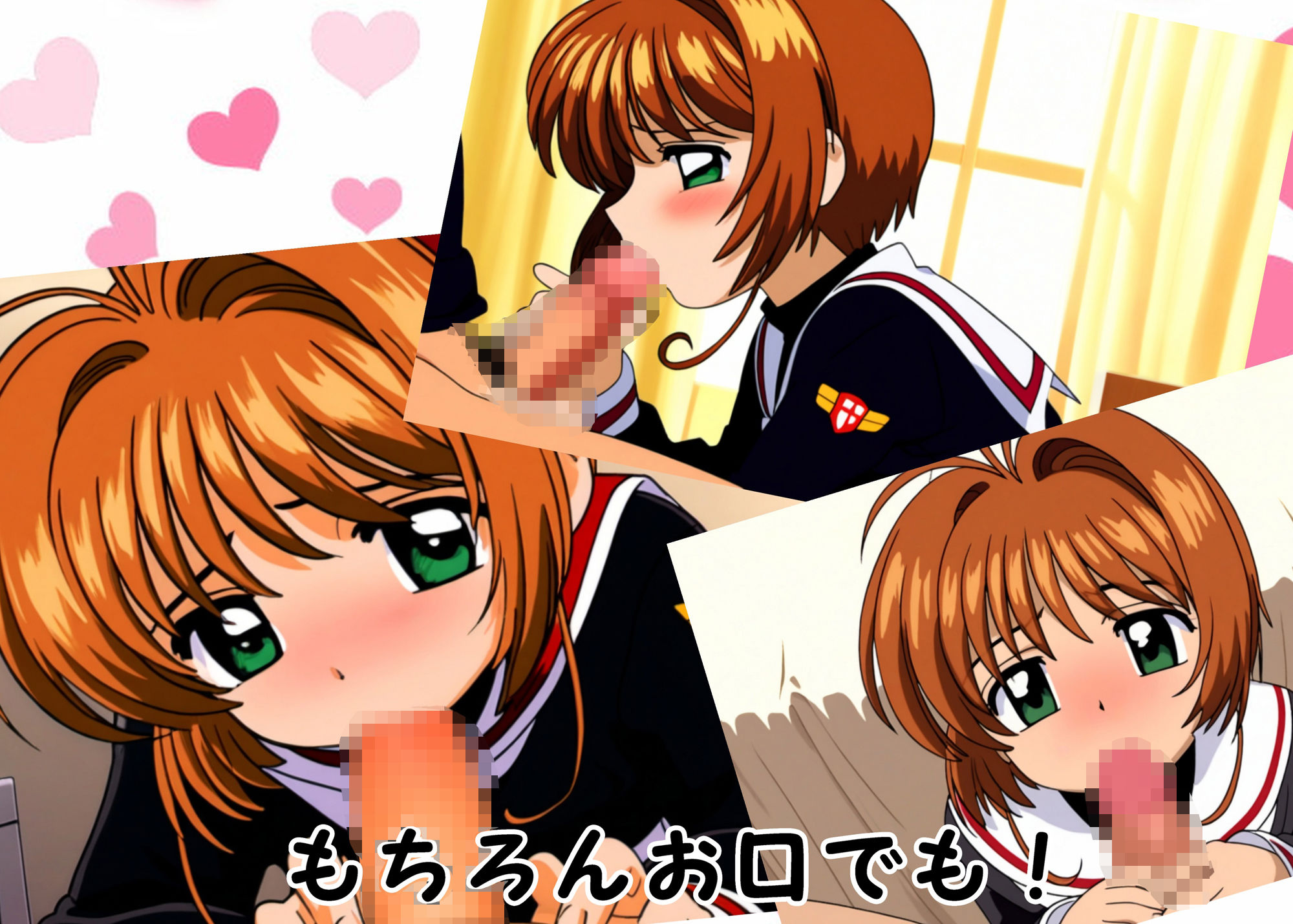 カードキャプ〇ーさくら さくらと不思議なエッチな機械