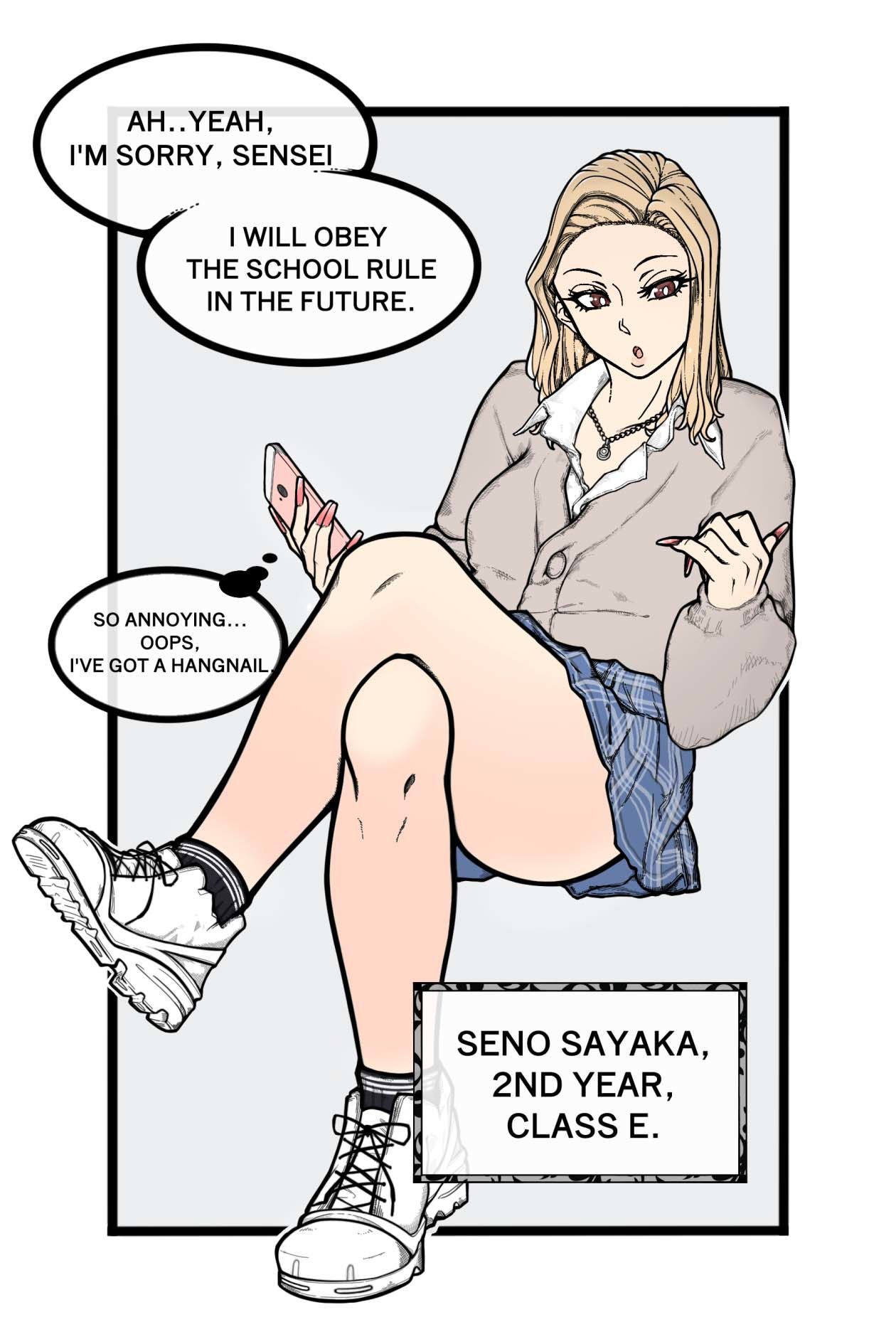 A WAKARASE story about a cocky high school girl