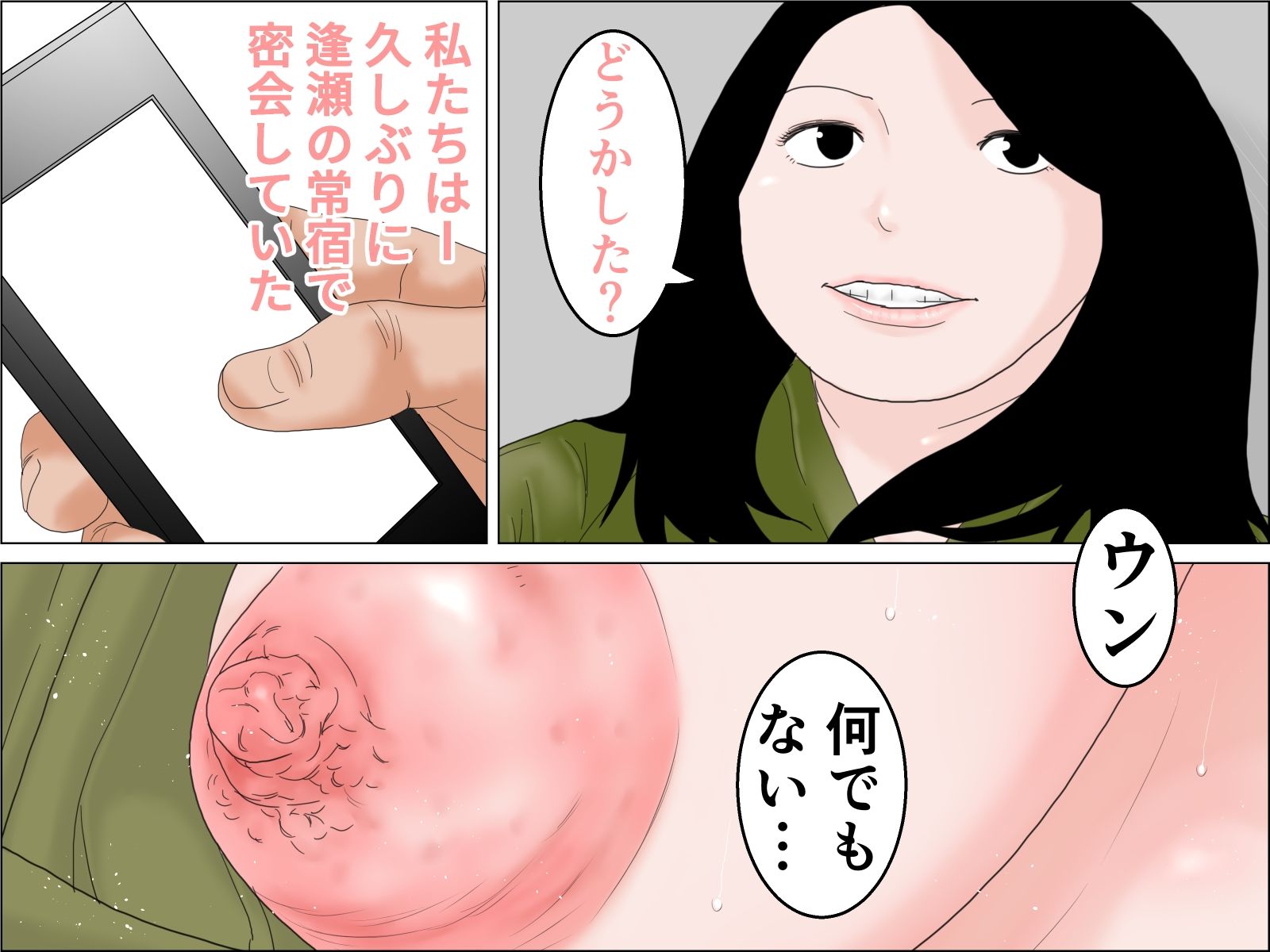 ふたりのむすこに孕まされた母 前編