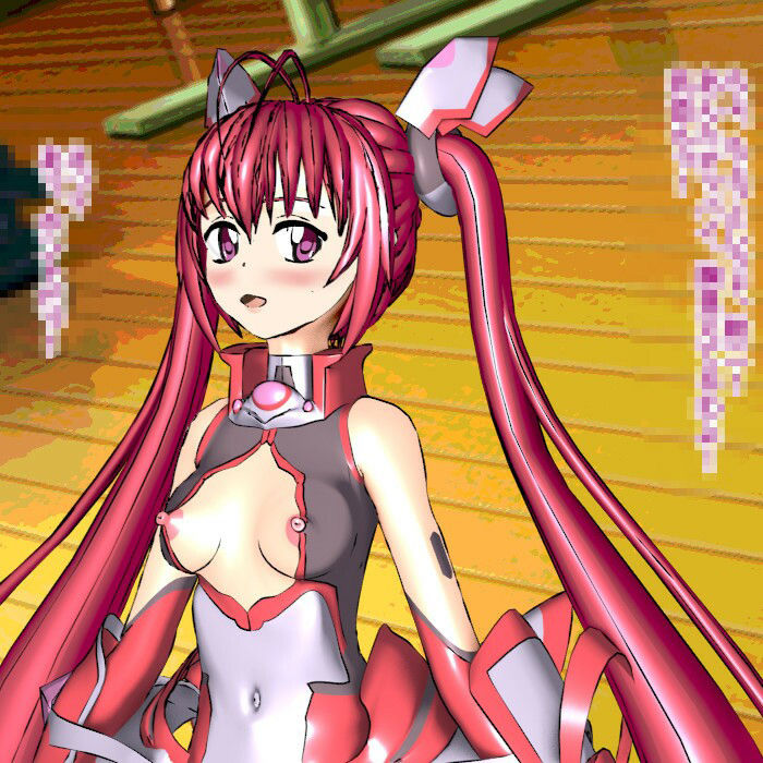 ふたなりブルー×TSFヒロイン戦士レッドのGIFアニメループ集