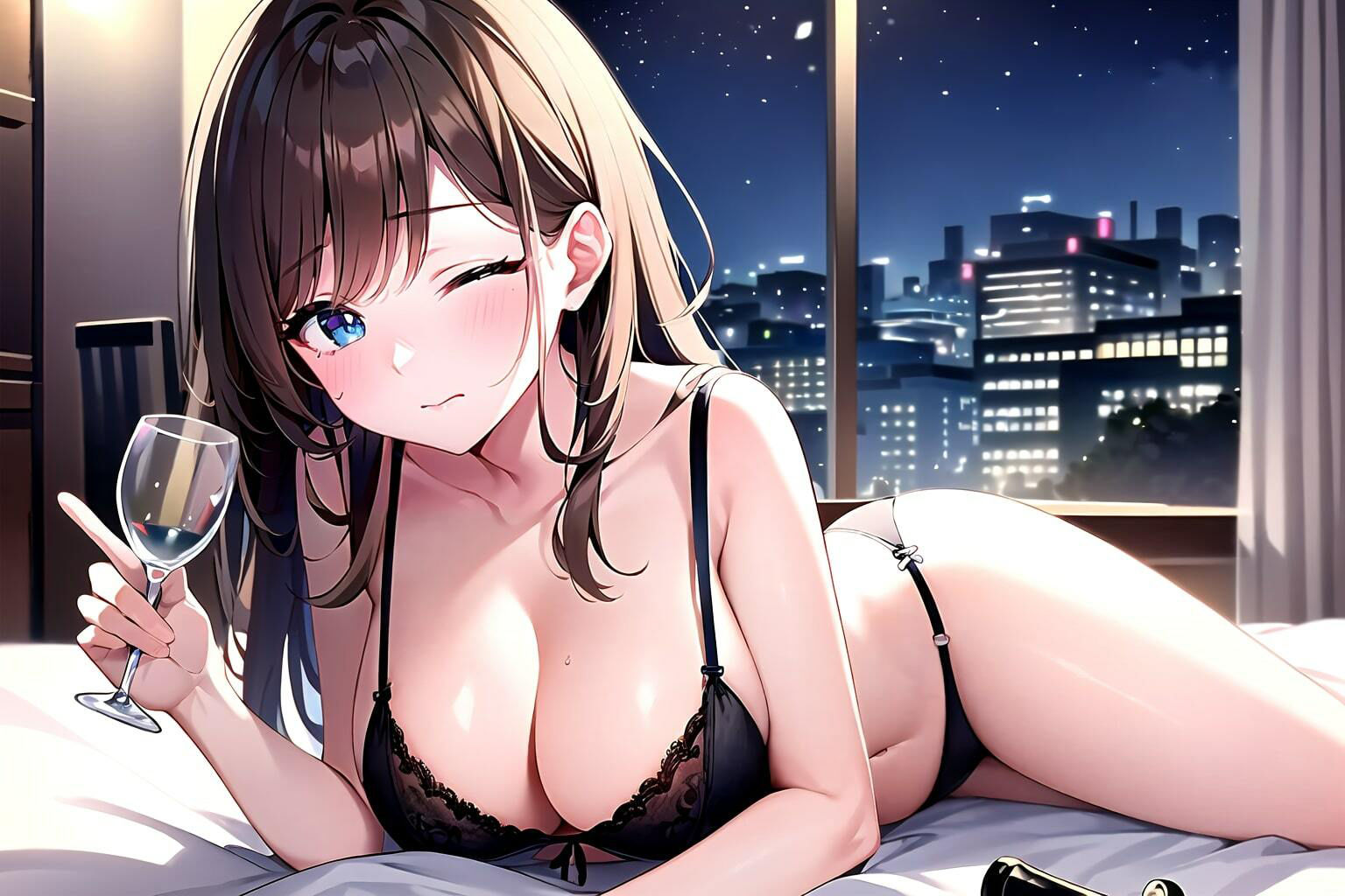 姫宮ぬく美がベロベロ泥●ディルドオナニーでイキまくる！ビチャビチャ音がとにかくシコい！THE FIRST SEXY