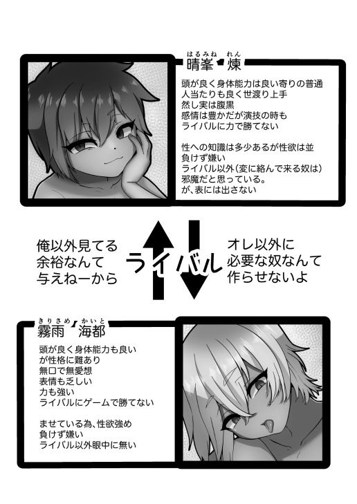 ライバル(おれ)のヒミツ!?