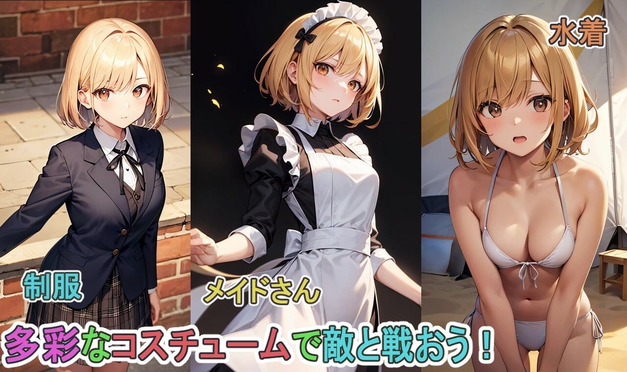 戦うメイドとコスプレ宇宙基地