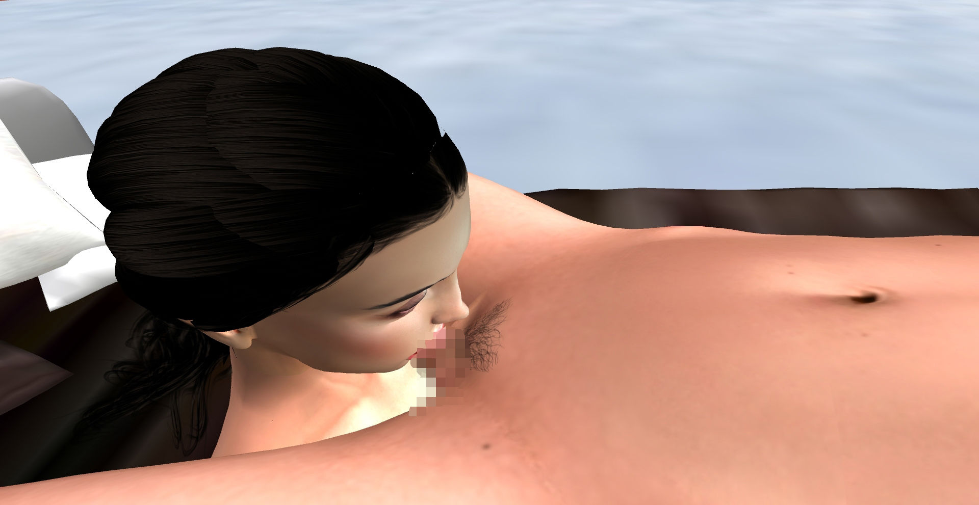 白目を向いて失神するほど激しいレズセックス