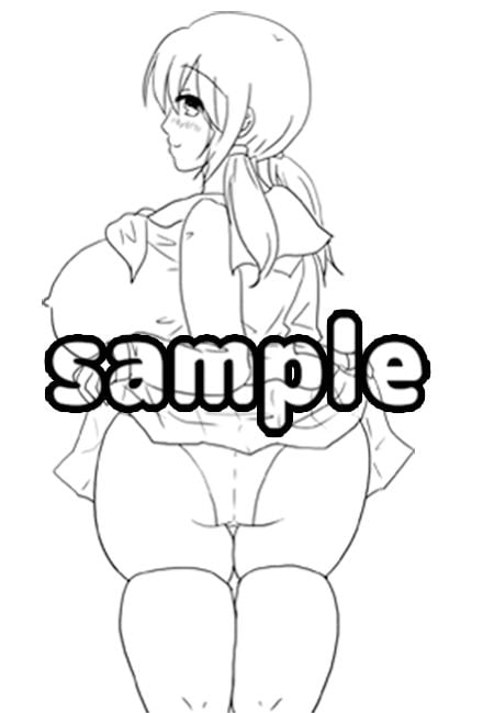 線画・美少女エッチイラスト集